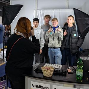 Messestand Fotografin